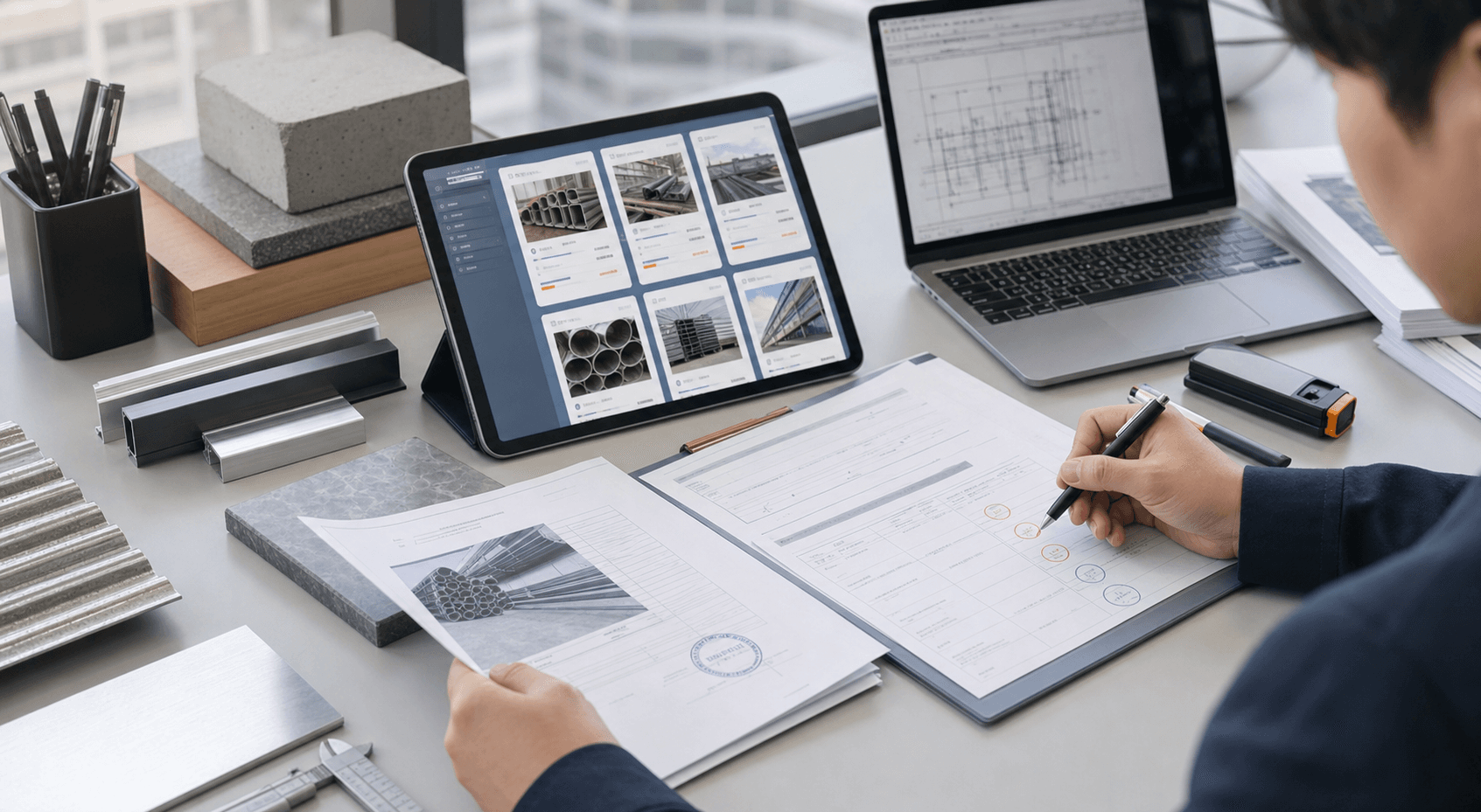 GloSource AI Korean supplier shortlist research workspace